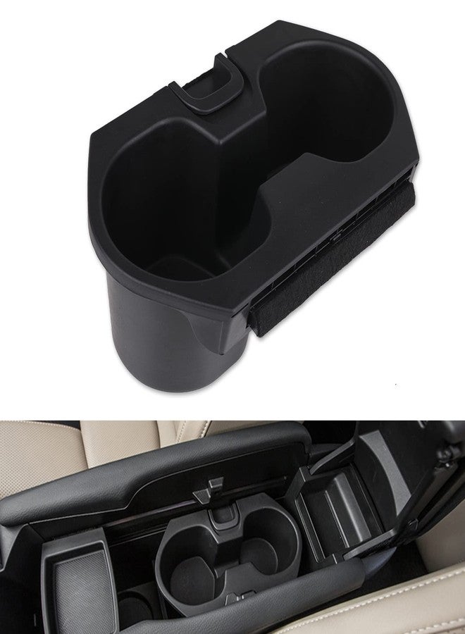 KanSmart Cup Holder Insert for Honda Civic Cup Holder 2016 2017 2018 2019 2020 2021 Honda Civic Accessories Lx Ex Si Sport Hatchback Center Console Drink CupHolder 83446-TBA-A01ZA - Image 1